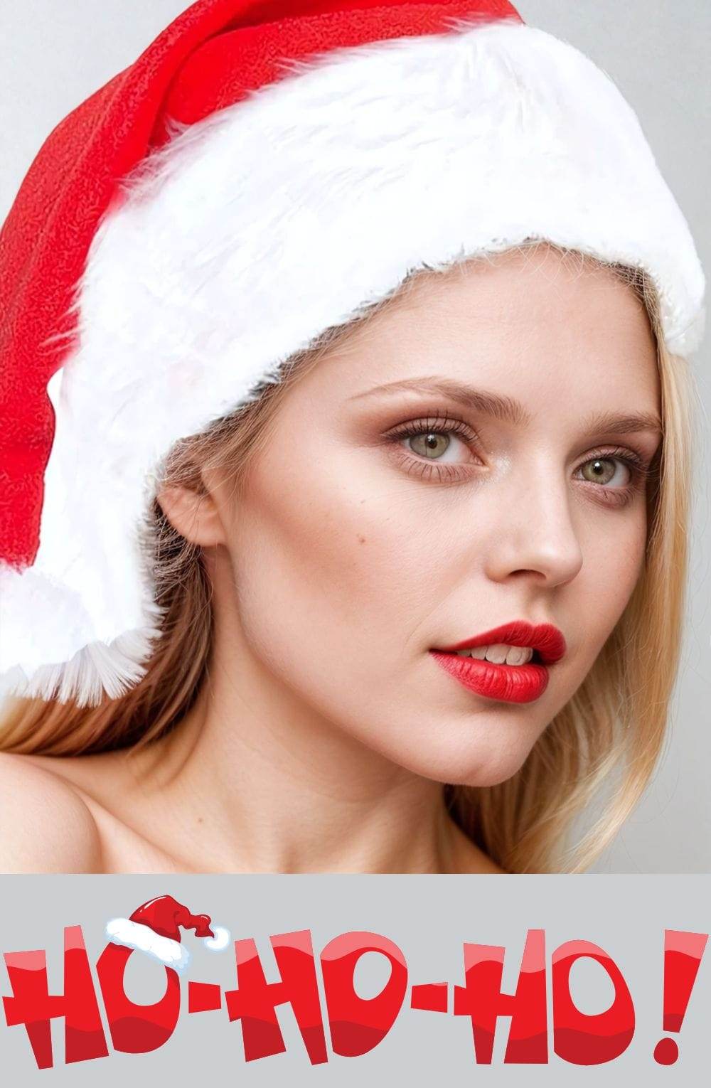 YesX YX959 Red/White Santa Hat - Maison Verde