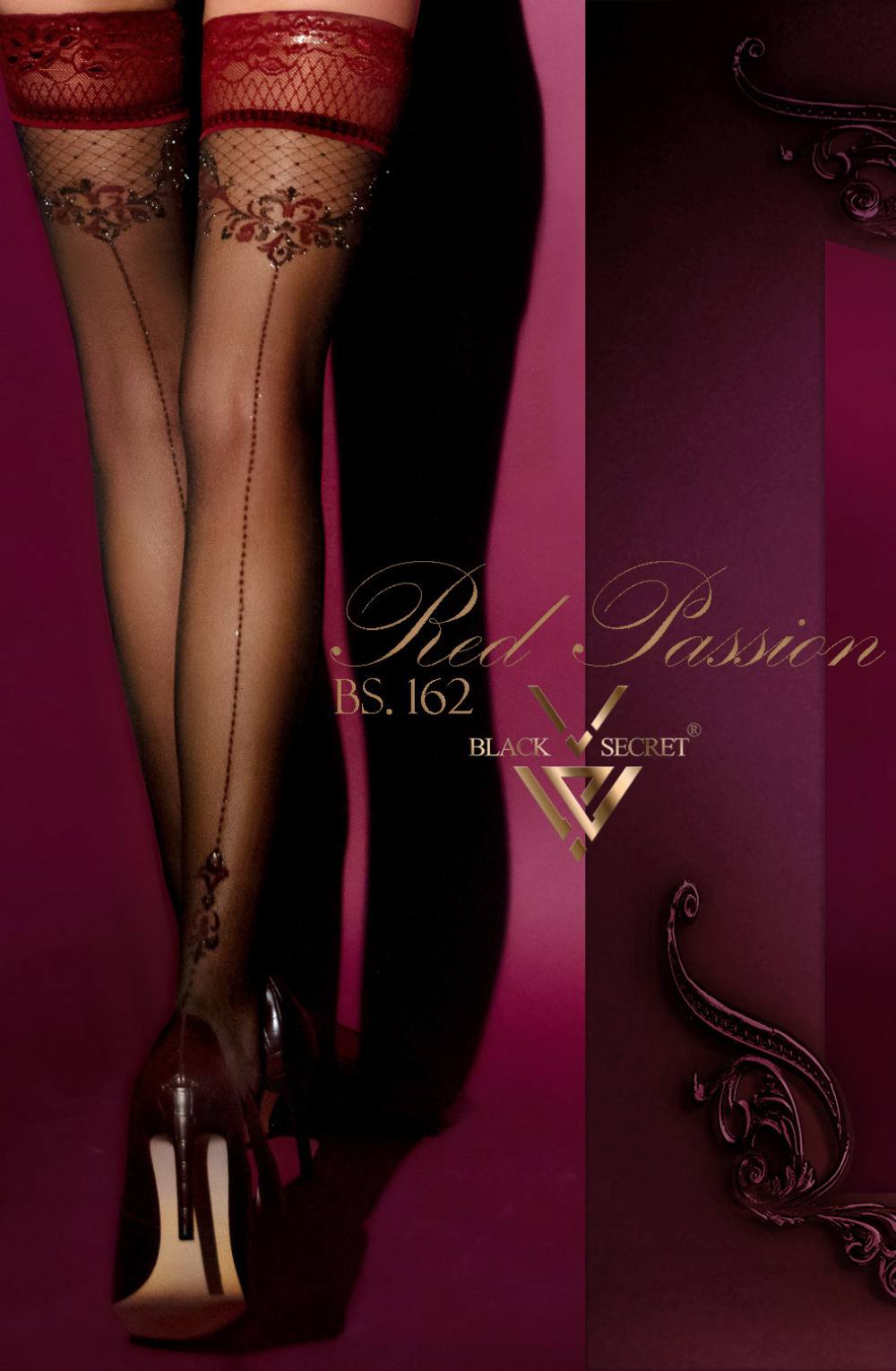 Black Secret BS162 Hold Ups Black - Maison Verde