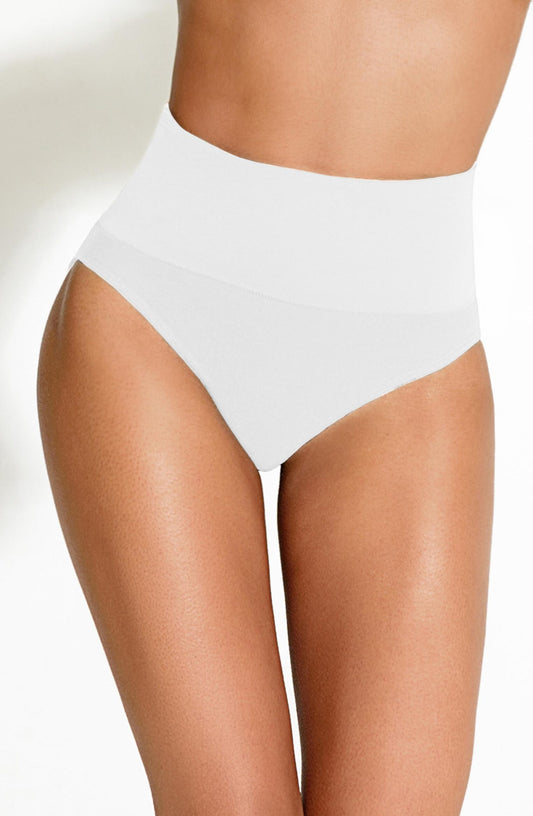 Control Body 312270 Tummy Control Brief Bianco - Maison Verde