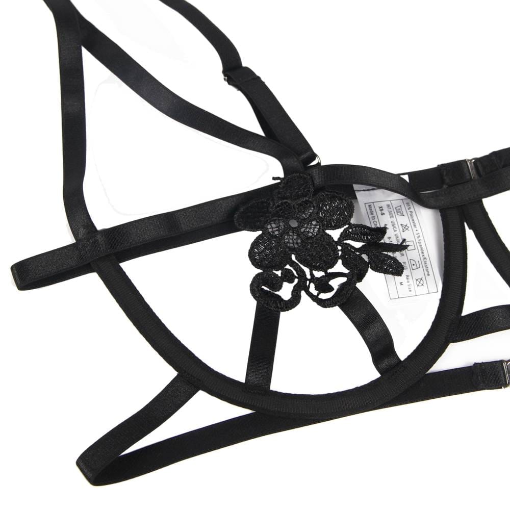 YesX YX867Q 3 Piece Bra Set Up To 4XL - Maison Verde
