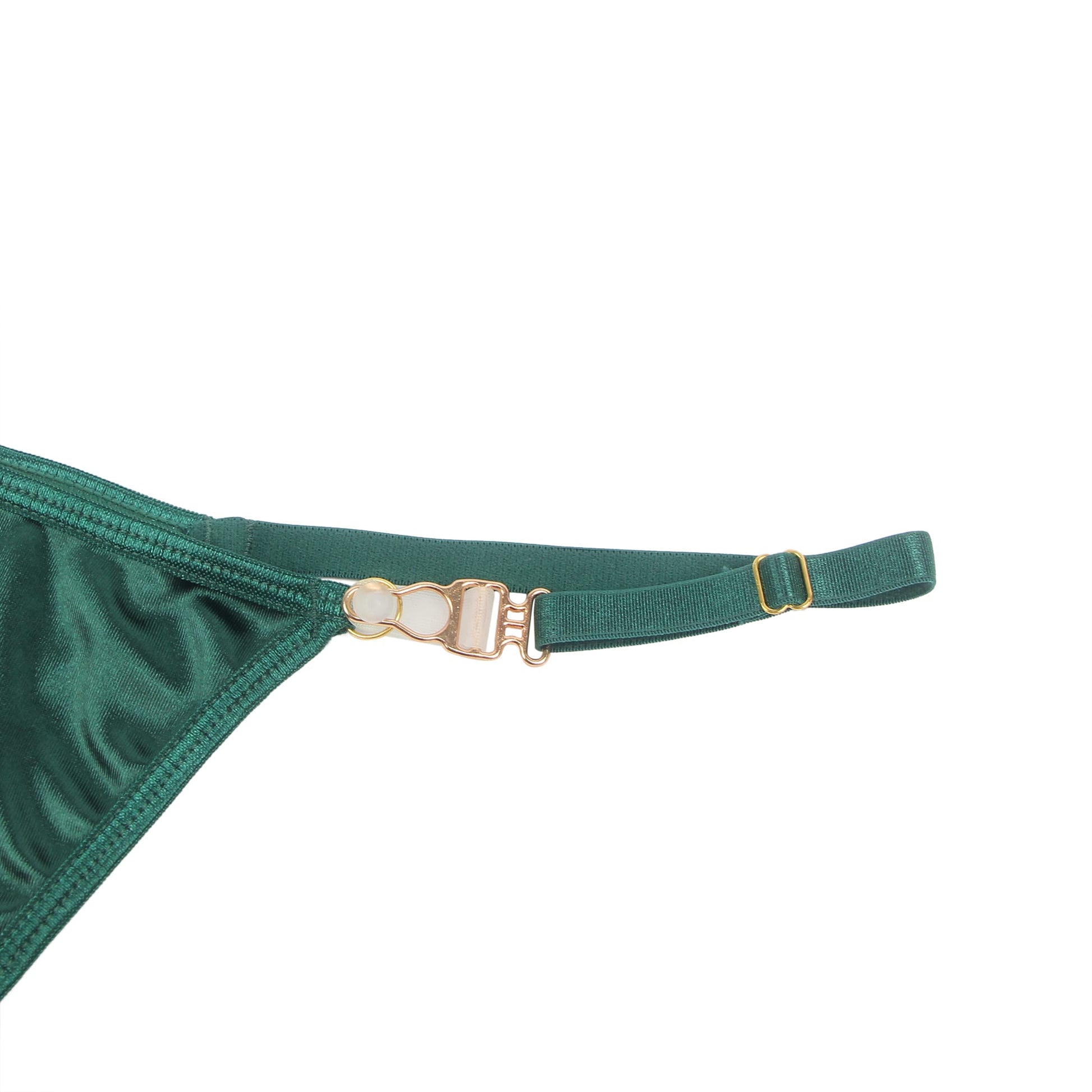 YesX YX873Q Hollow Cut Halter Bra Set - Maison Verde