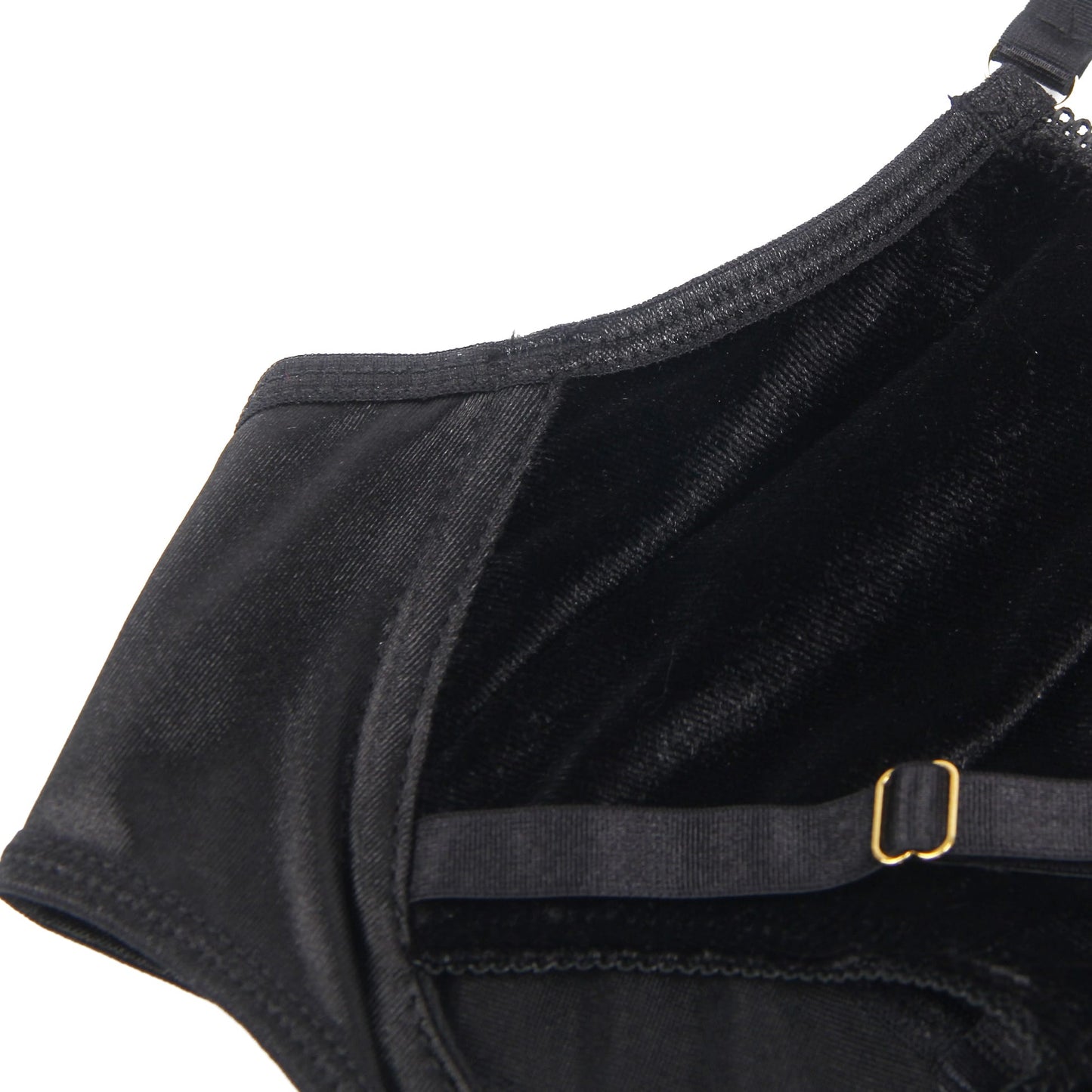 YesX YX871Q Hollow Cut Halter Bra Set - Maison Verde